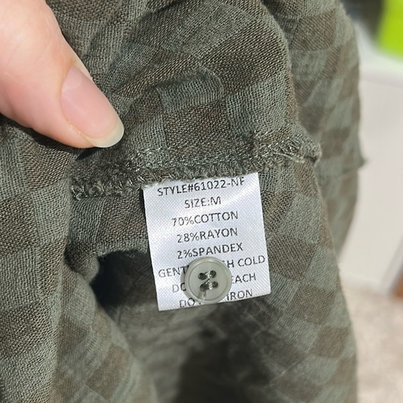 Neuflora Sage Gingham Juneau Dress - Picture 4 of 4